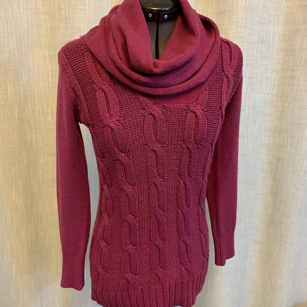 Canyon River Blues S Purple Tube Sweater